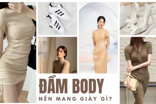 Đầm body mang giày gì? Cách kết hợp phụ kiện với đầm body