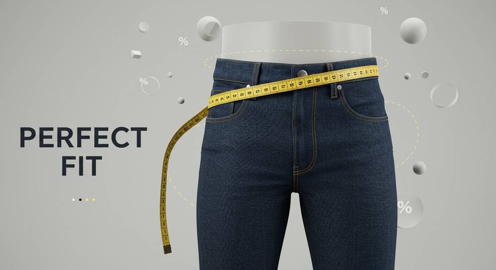 Mẹo thử và kiểm tra size quần jeans chính xác
