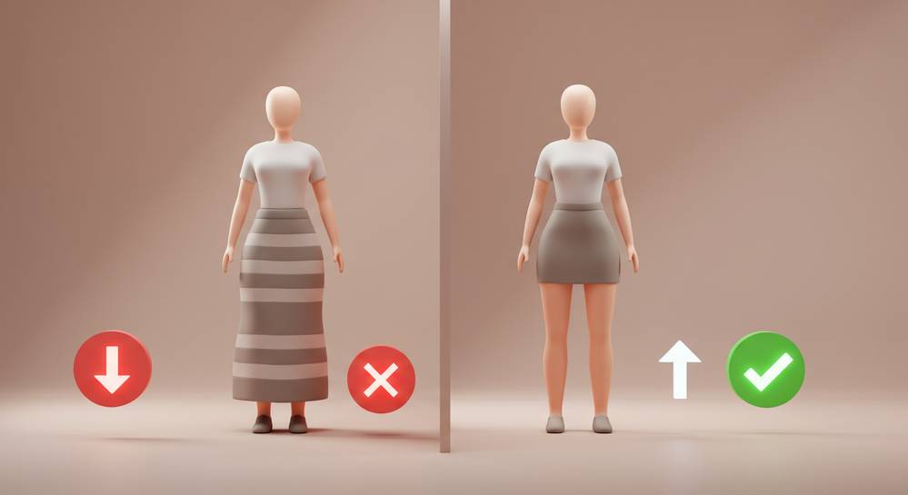 Những kiểu váy cần tránh nếu bạn có chiều cao khiêm tốn